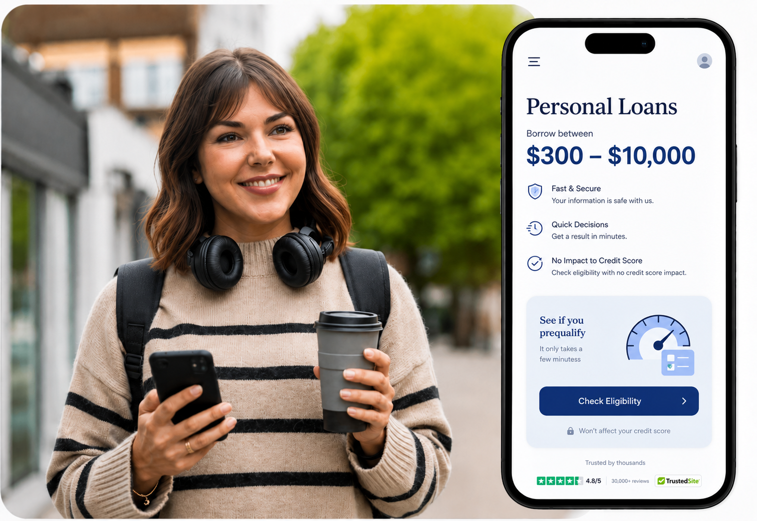 SmartLoanCash mobile loan application preview